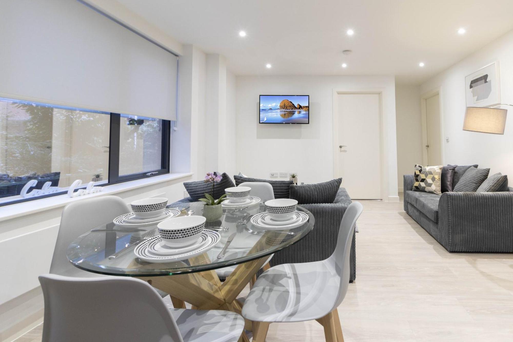 Linacre 1&2 - One And Two Bed Flat Behind The Cathedral With Free Parking And Fast Wifi Leilighet Exeter Eksteriør bilde