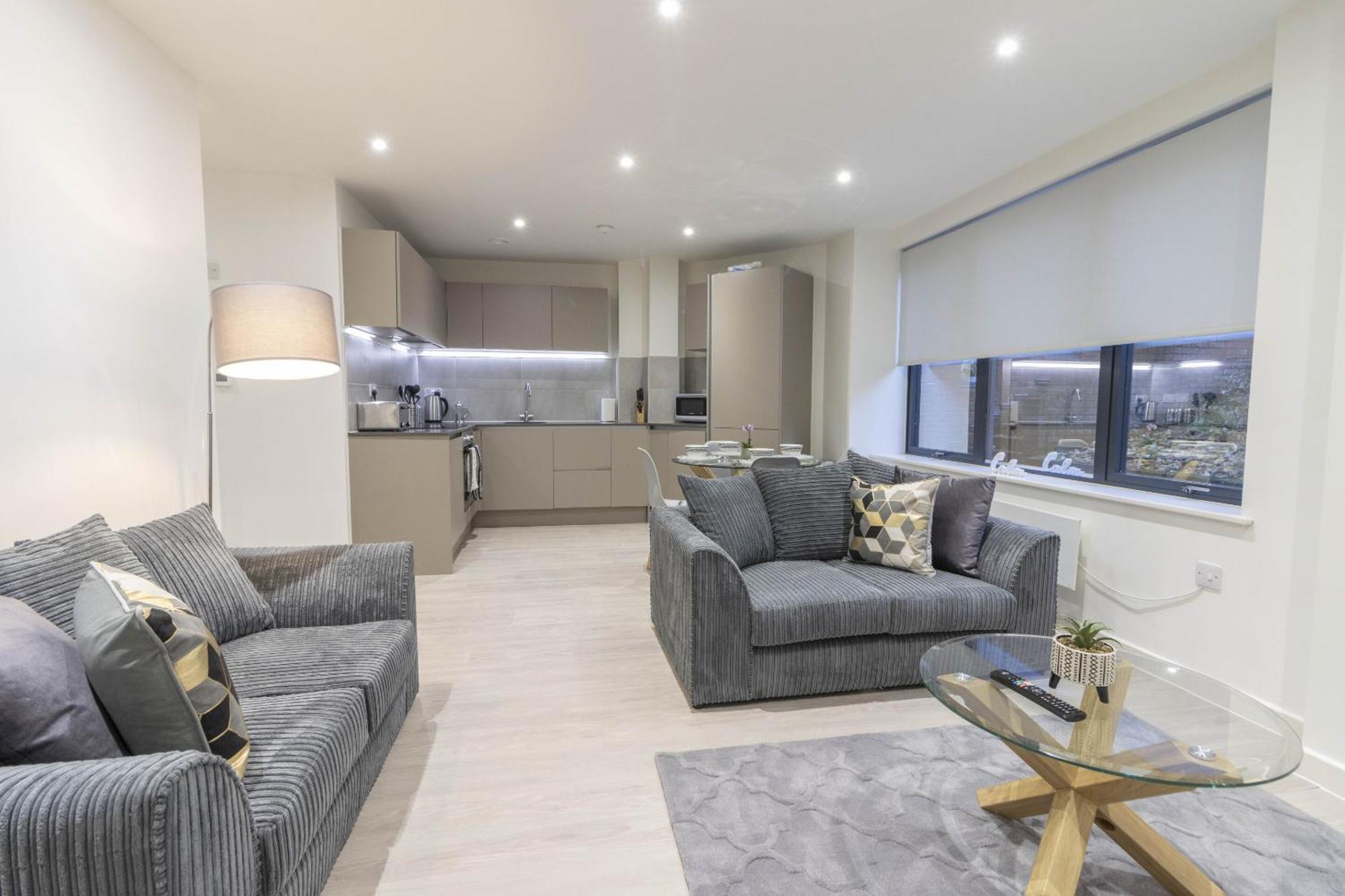Linacre 1&2 - One And Two Bed Flat Behind The Cathedral With Free Parking And Fast Wifi Leilighet Exeter Rom bilde