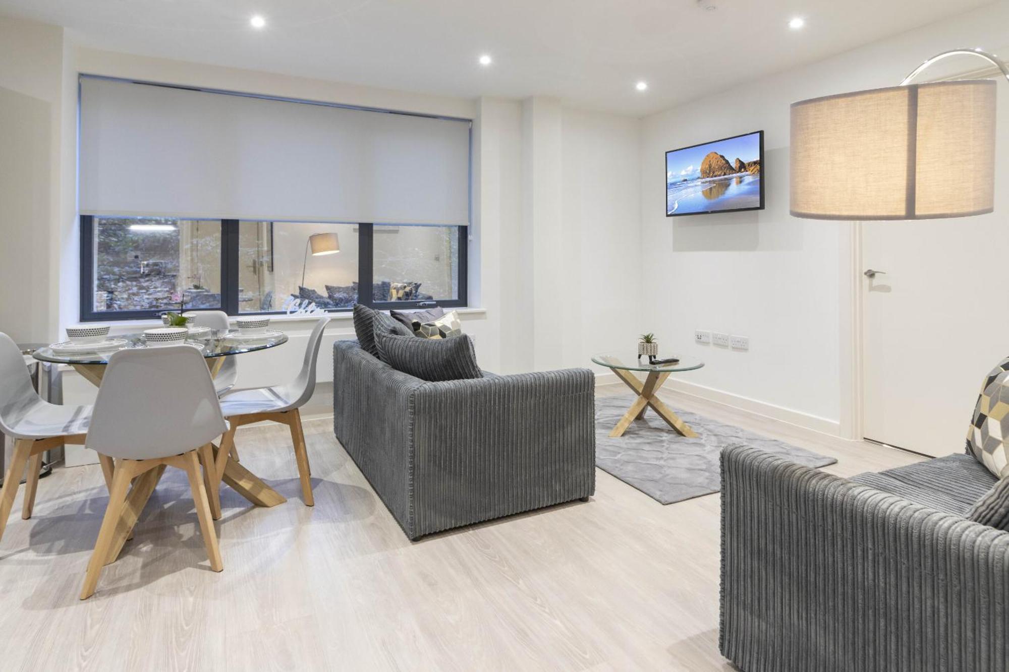 Linacre 1&2 - One And Two Bed Flat Behind The Cathedral With Free Parking And Fast Wifi Leilighet Exeter Rom bilde