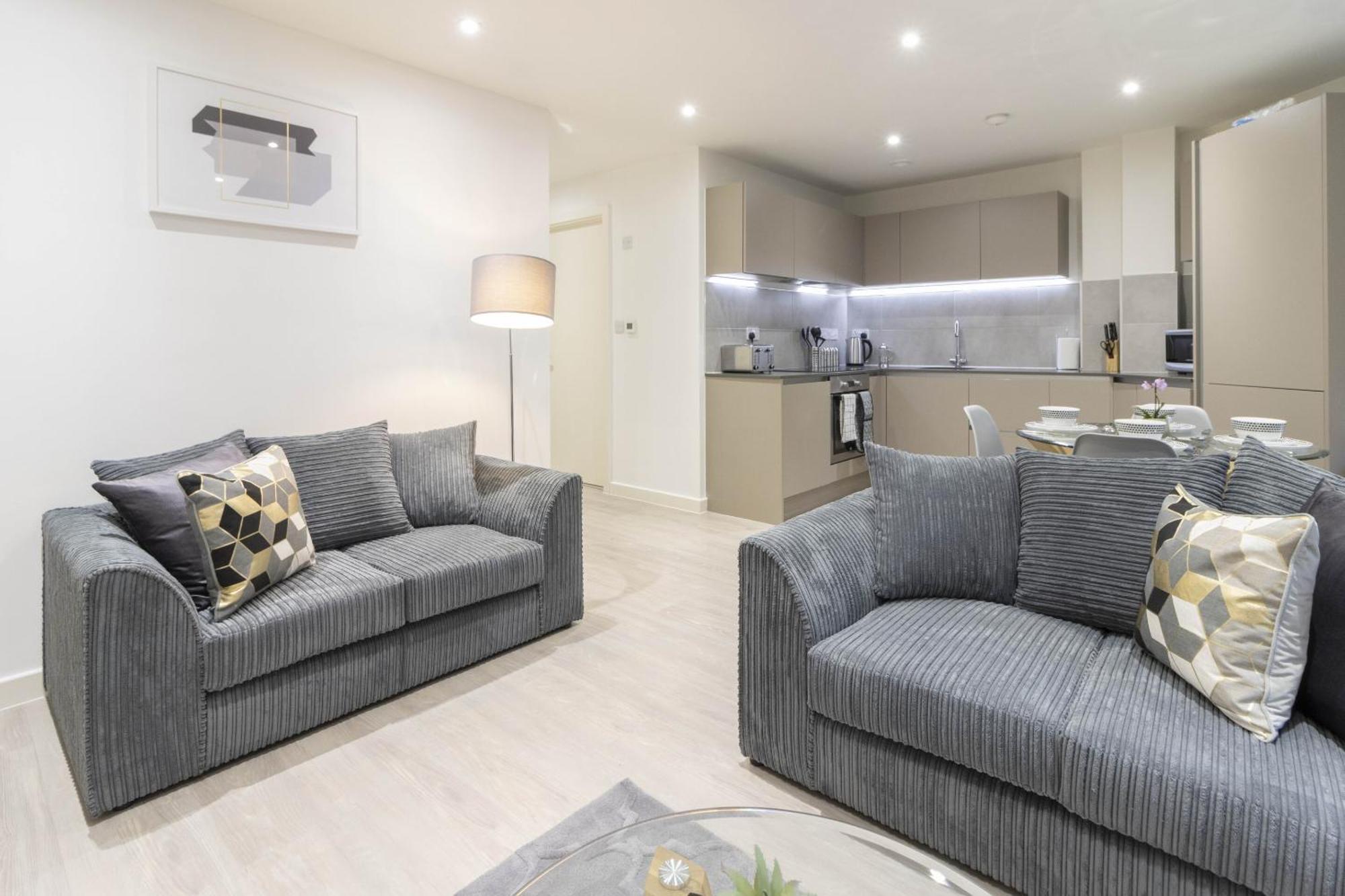 Linacre 1&2 - One And Two Bed Flat Behind The Cathedral With Free Parking And Fast Wifi Leilighet Exeter Rom bilde